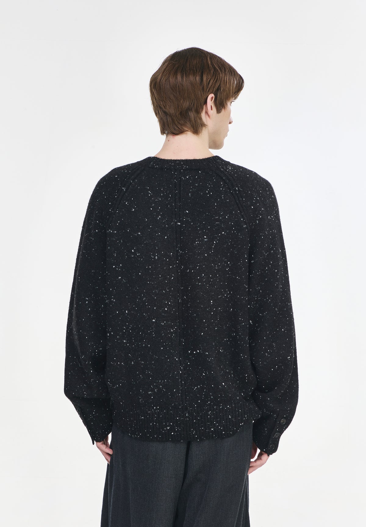 ZZERO PANTHER NEP ROUND NECK KNIT