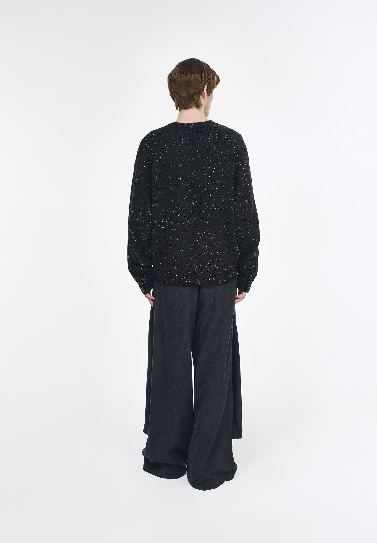 ZZERO PANTHER NEP ROUND NECK KNIT