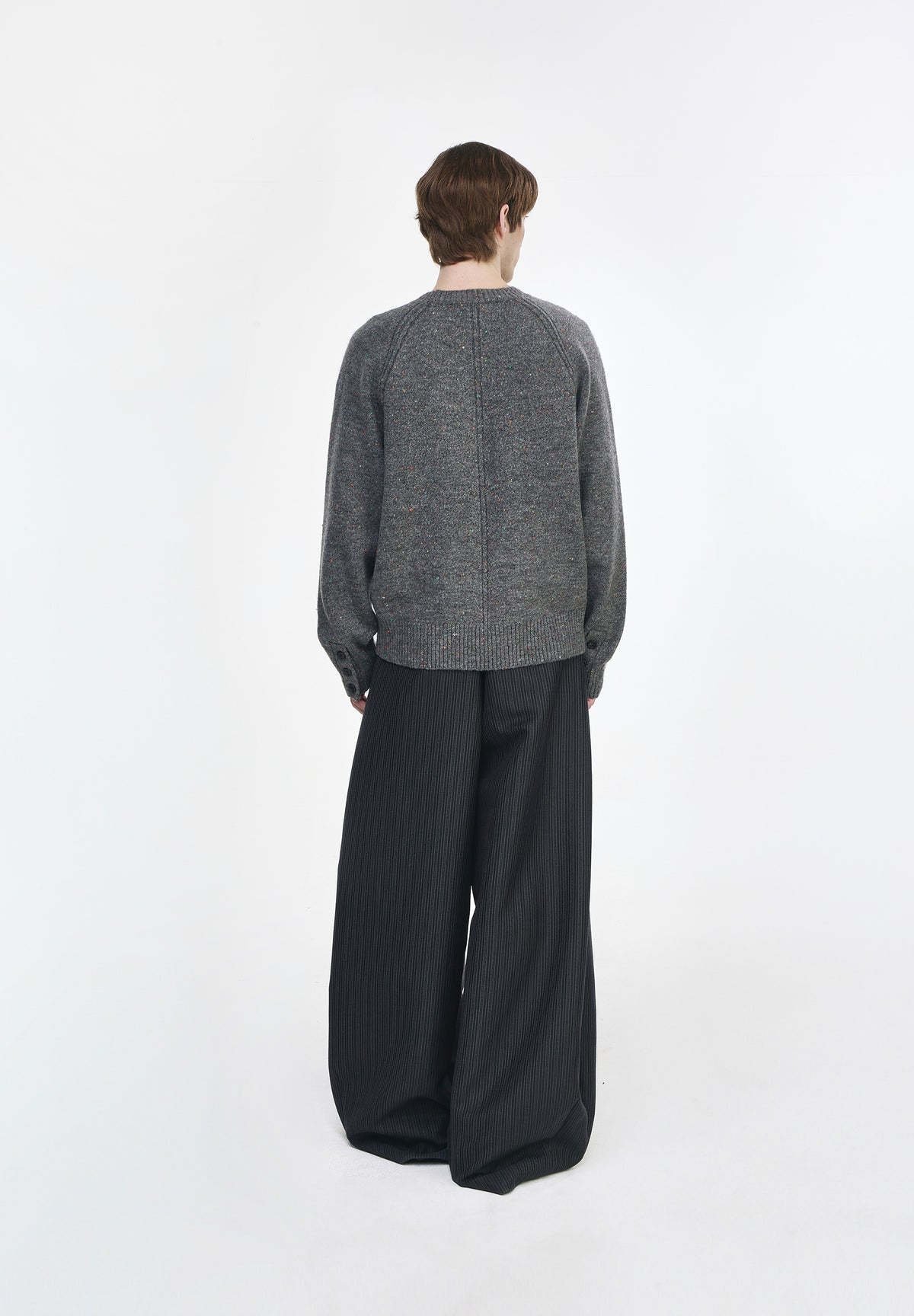 ZZERO PANTHER NEP ROUND NECK KNIT
