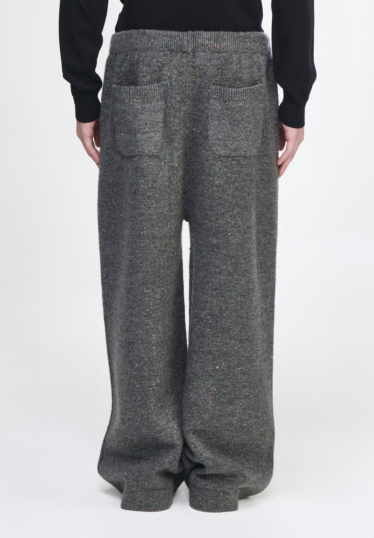 ZZERO NEP WIDE KNIT PANTS