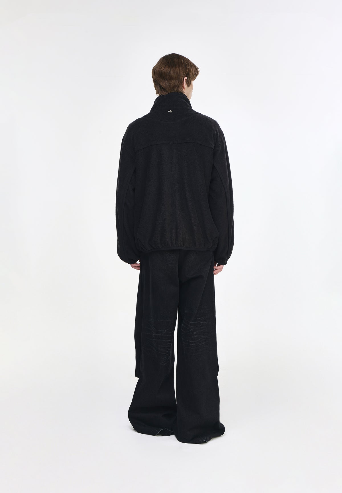 ZZERO PANTHER FLEECE HIGH NECK ZIP UP
