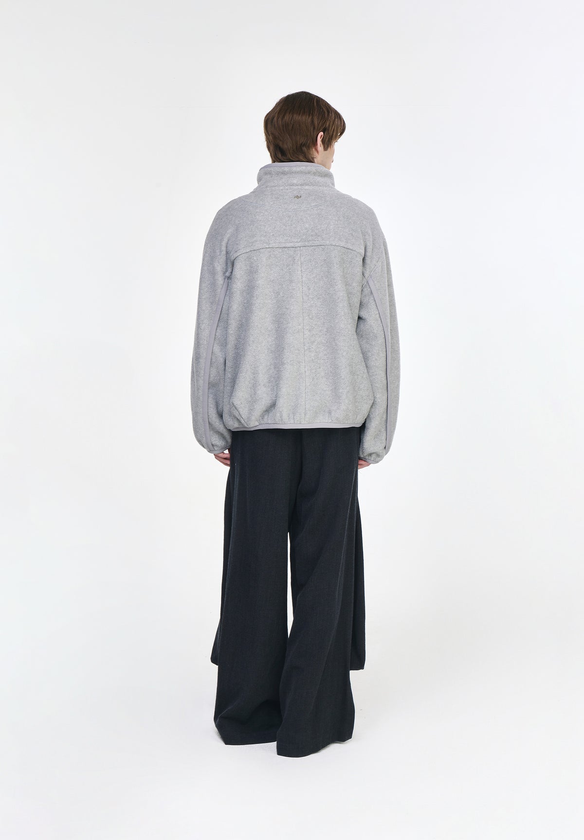 ZZERO PANTHER FLEECE HIGH NECK ZIP UP