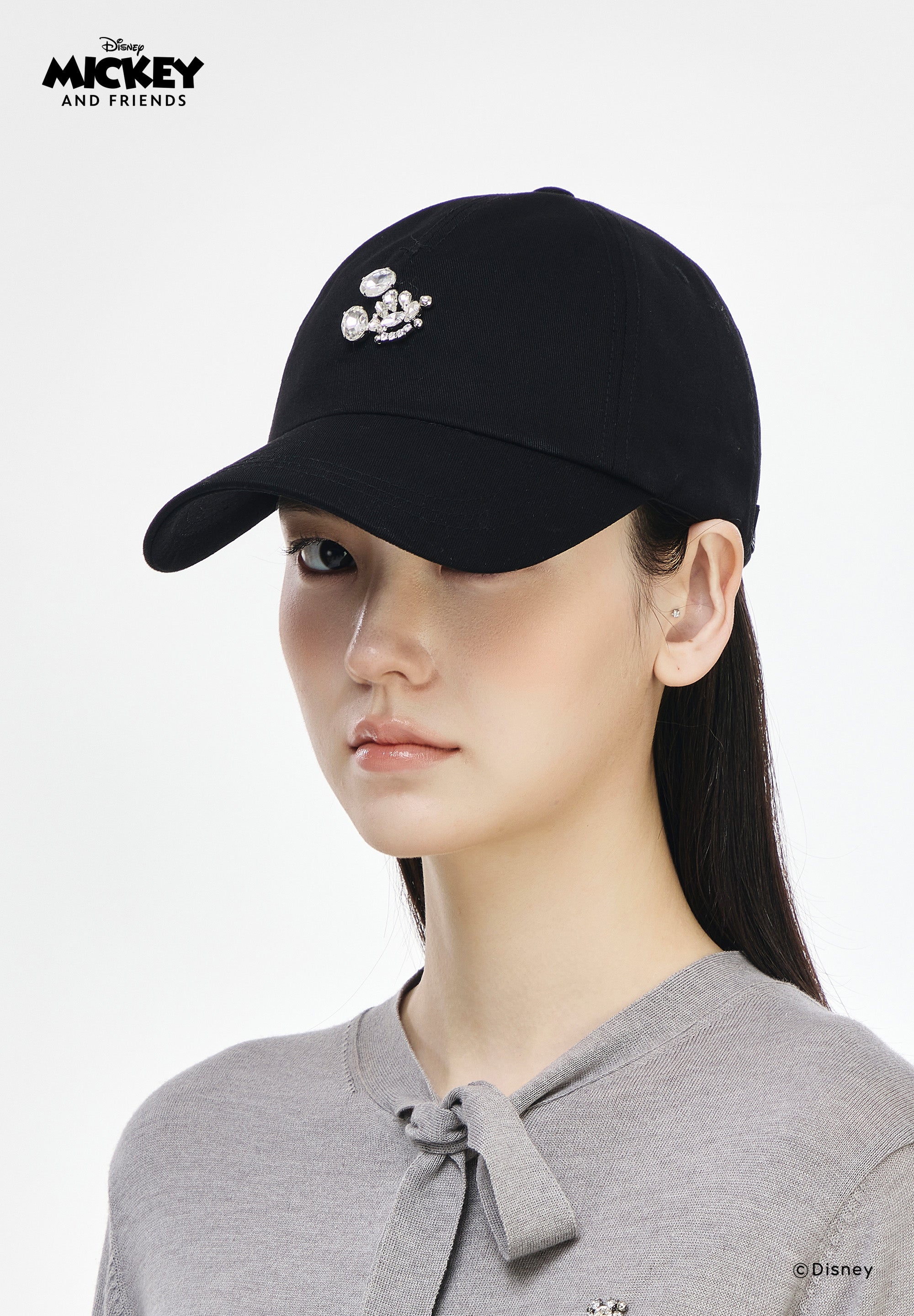 SONGZIO WOMAN MICKEY JEWELED BALL CAP