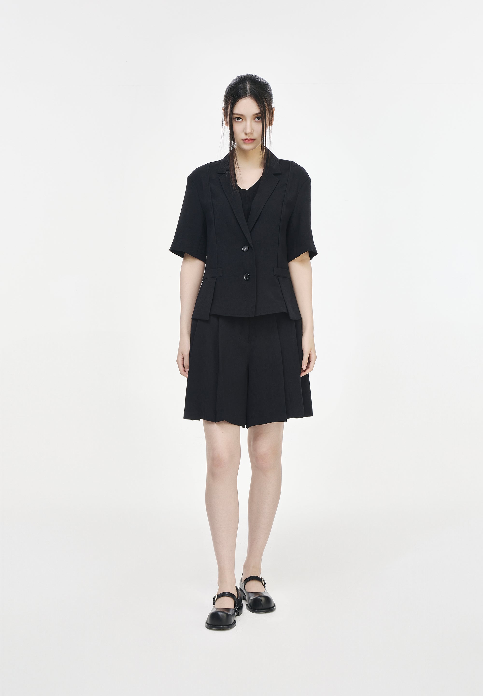 DEEP FOLD HALF JACKET