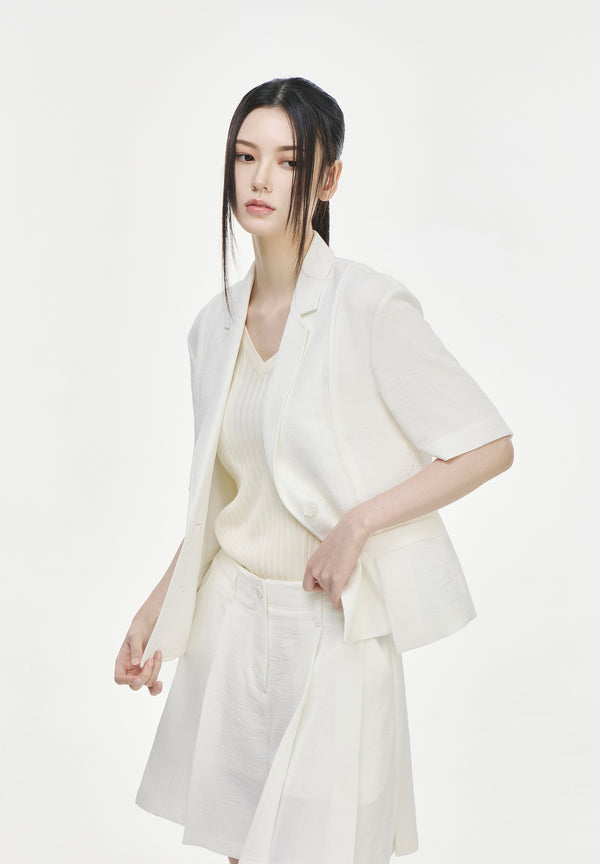 DEEP FOLD HALF JACKET