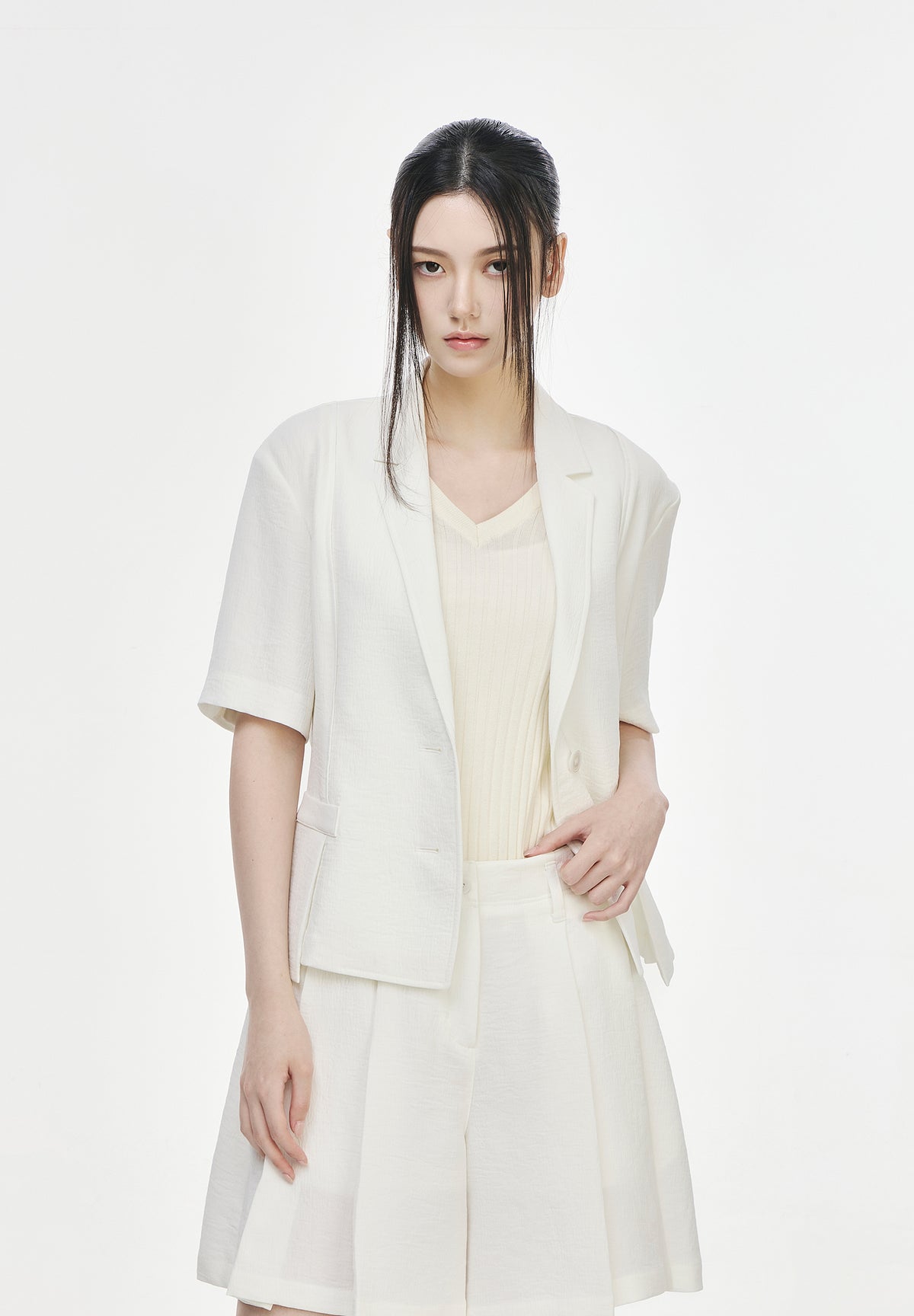 DEEP FOLD HALF JACKET