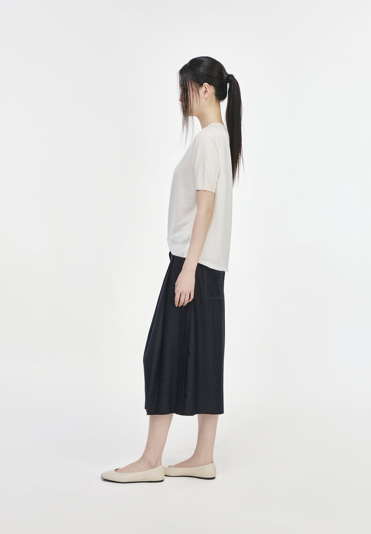 CELESTIAL EMBROIDERED VEILED KNIT