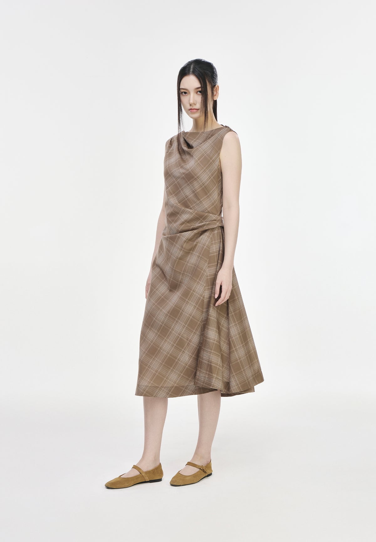 DRAPE CHECK ONE PIECE