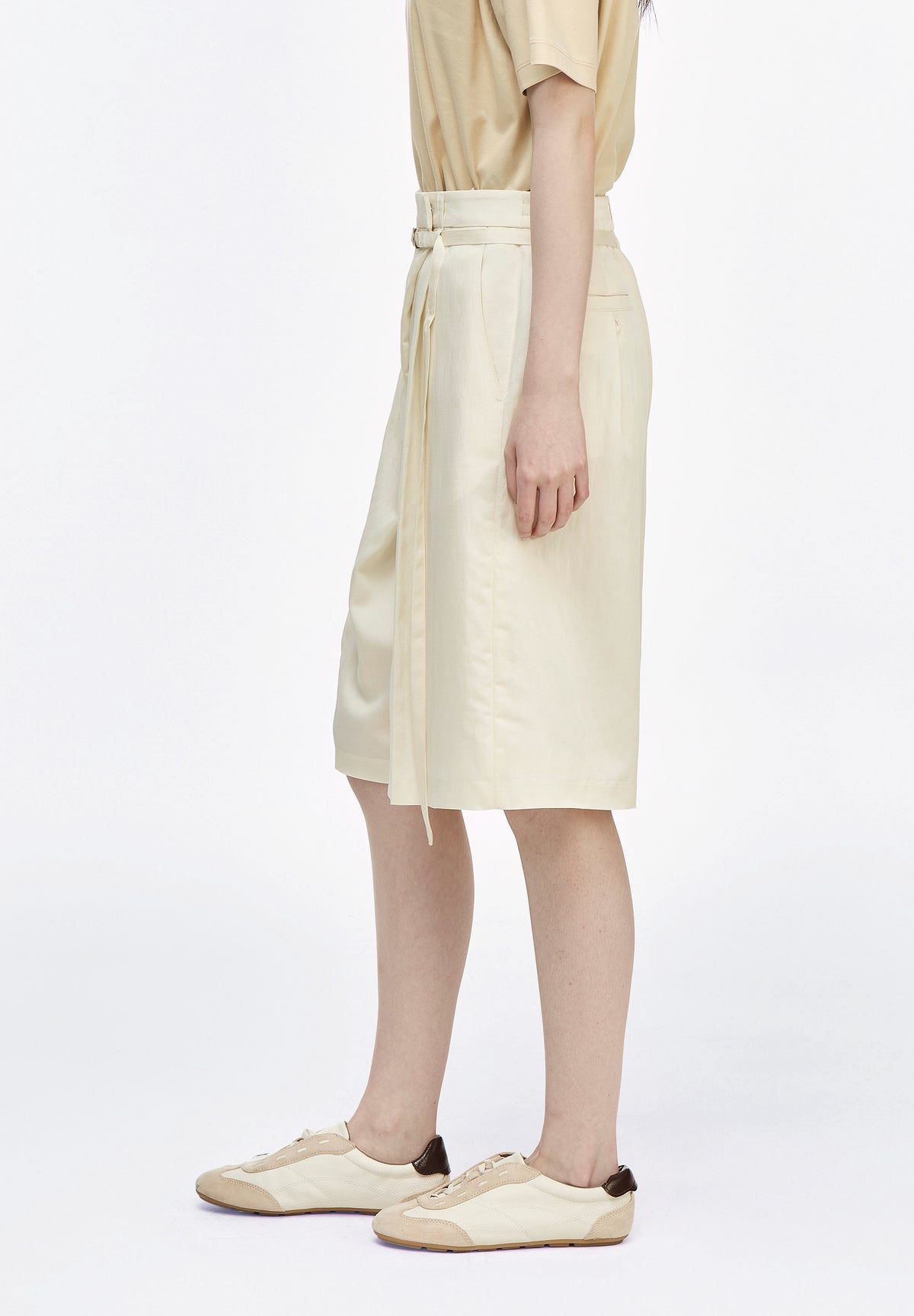 ASYMMETRIC WRAP SHORTS