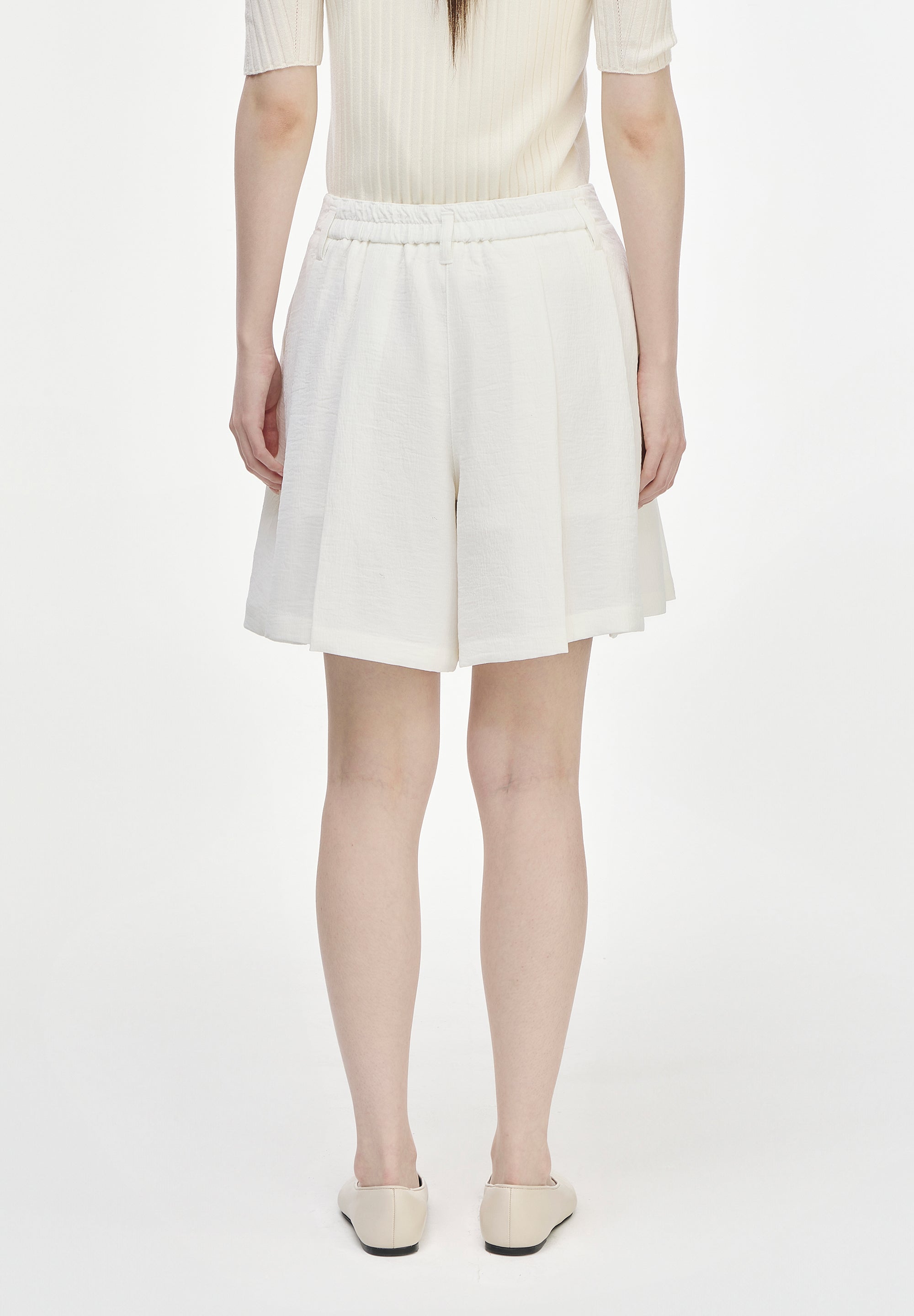 DEEP FOLD SET UP SHORTS