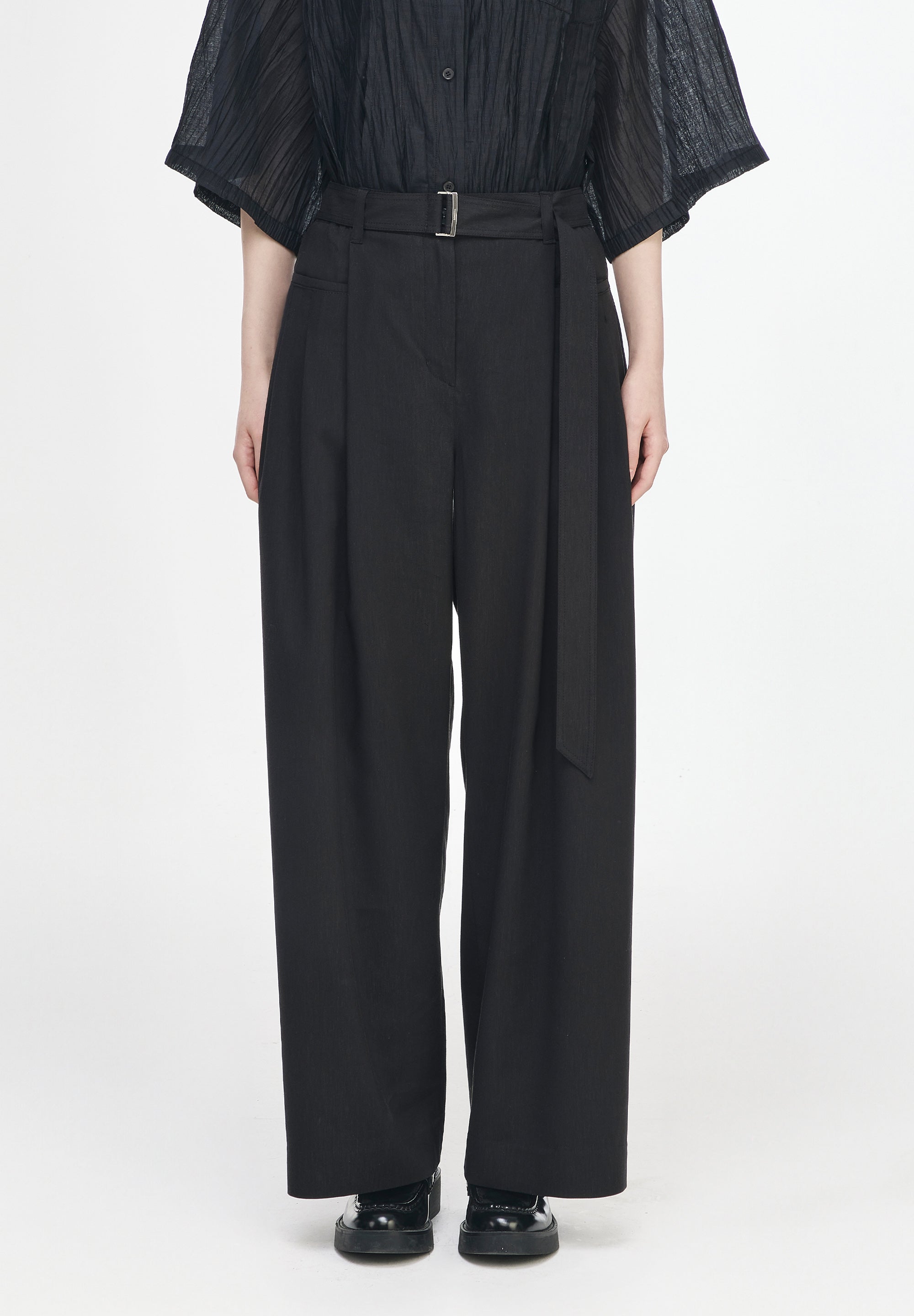 EDGEFOLD LINEN VOLUME PANTS