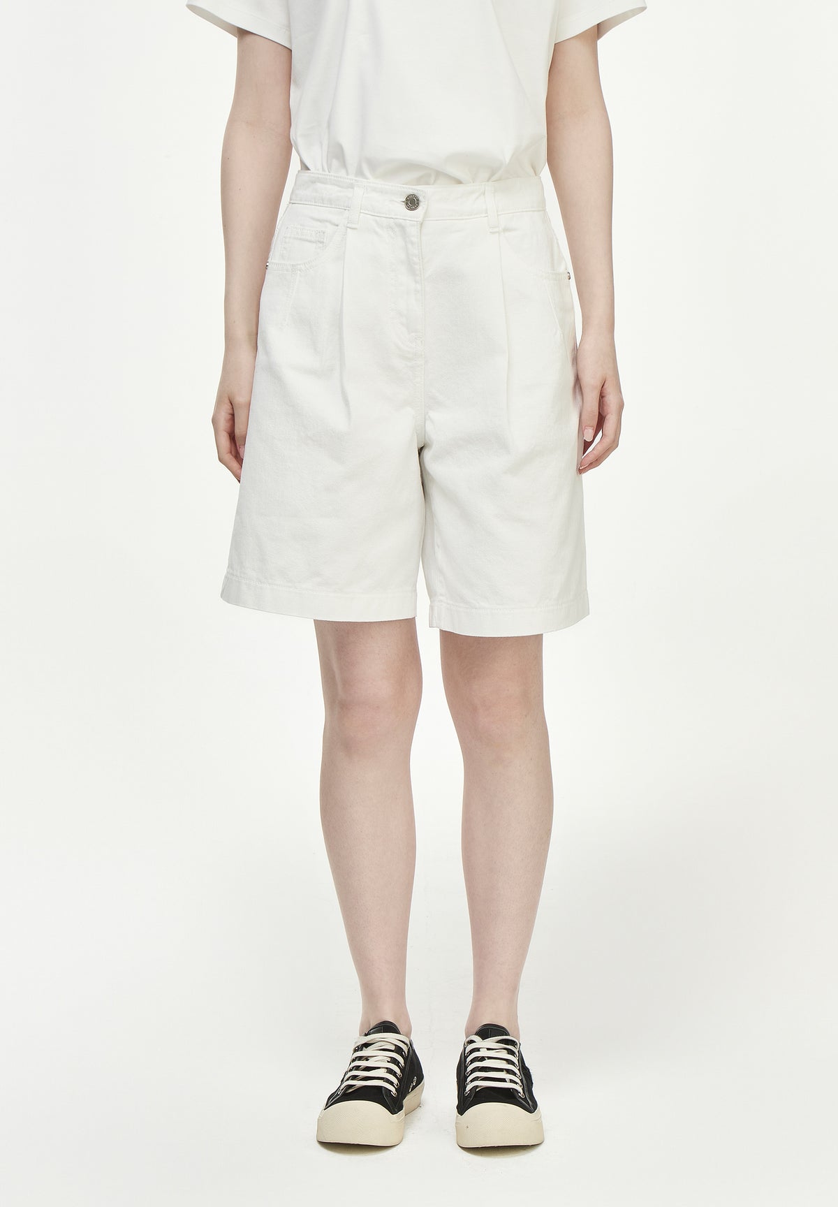 PANTHER DENIM BERMUDA PANTS