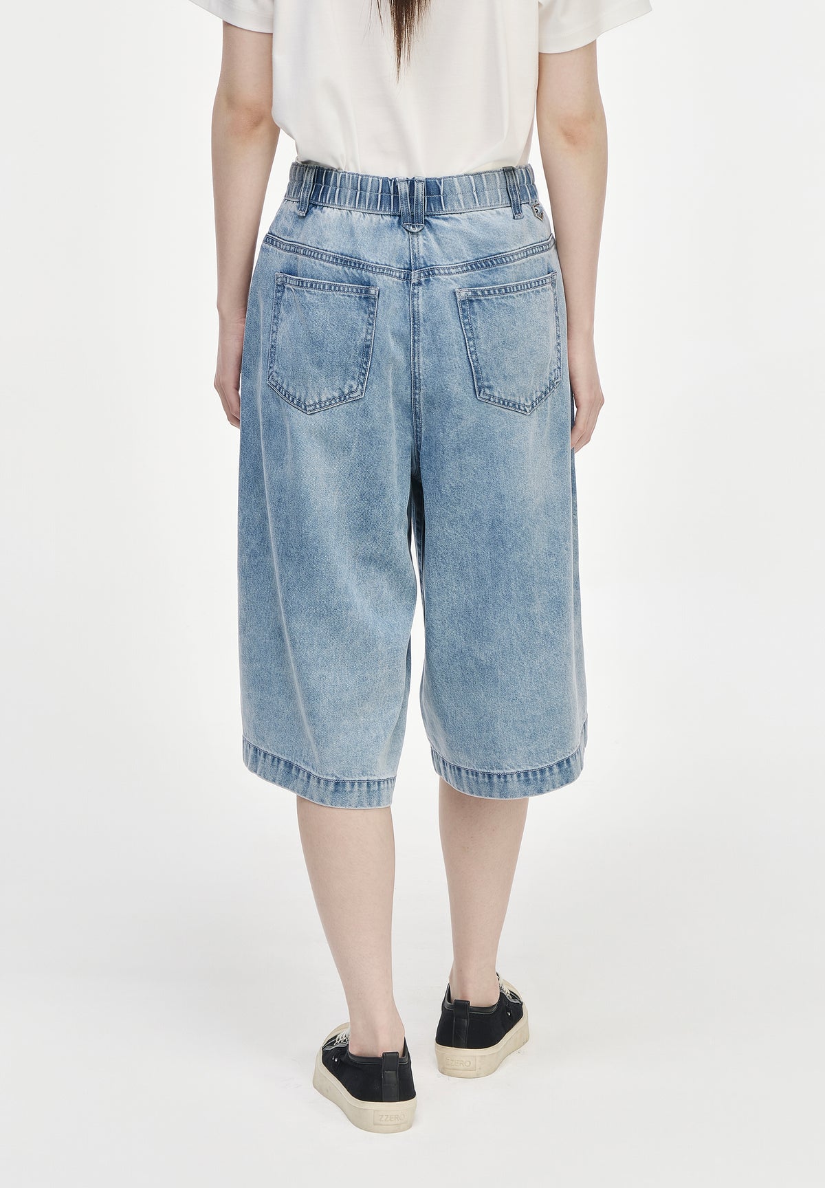 PANTHER LYOCELL DENIM SHORTS