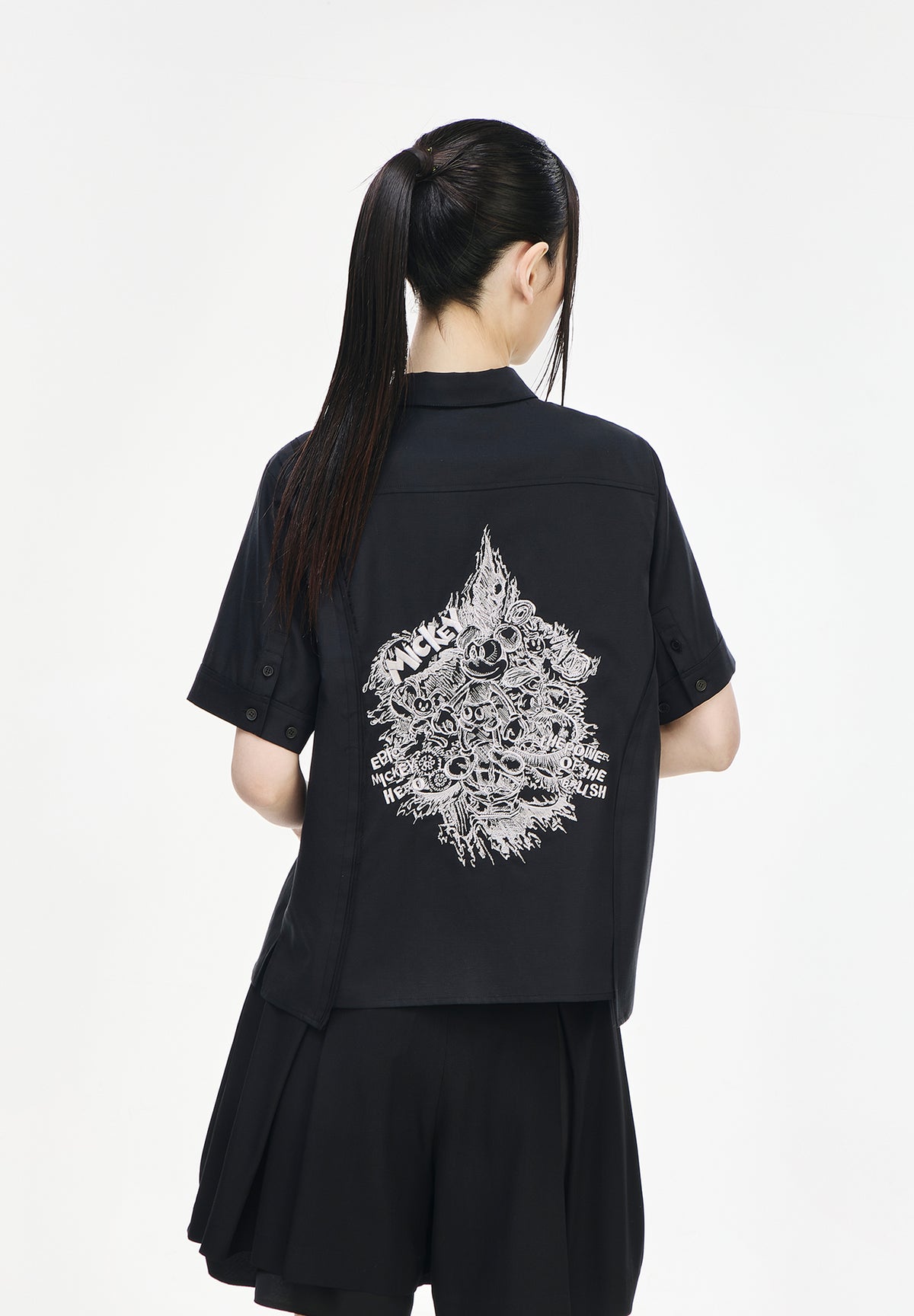 MICKEY & OSWALD HALF SHIRT