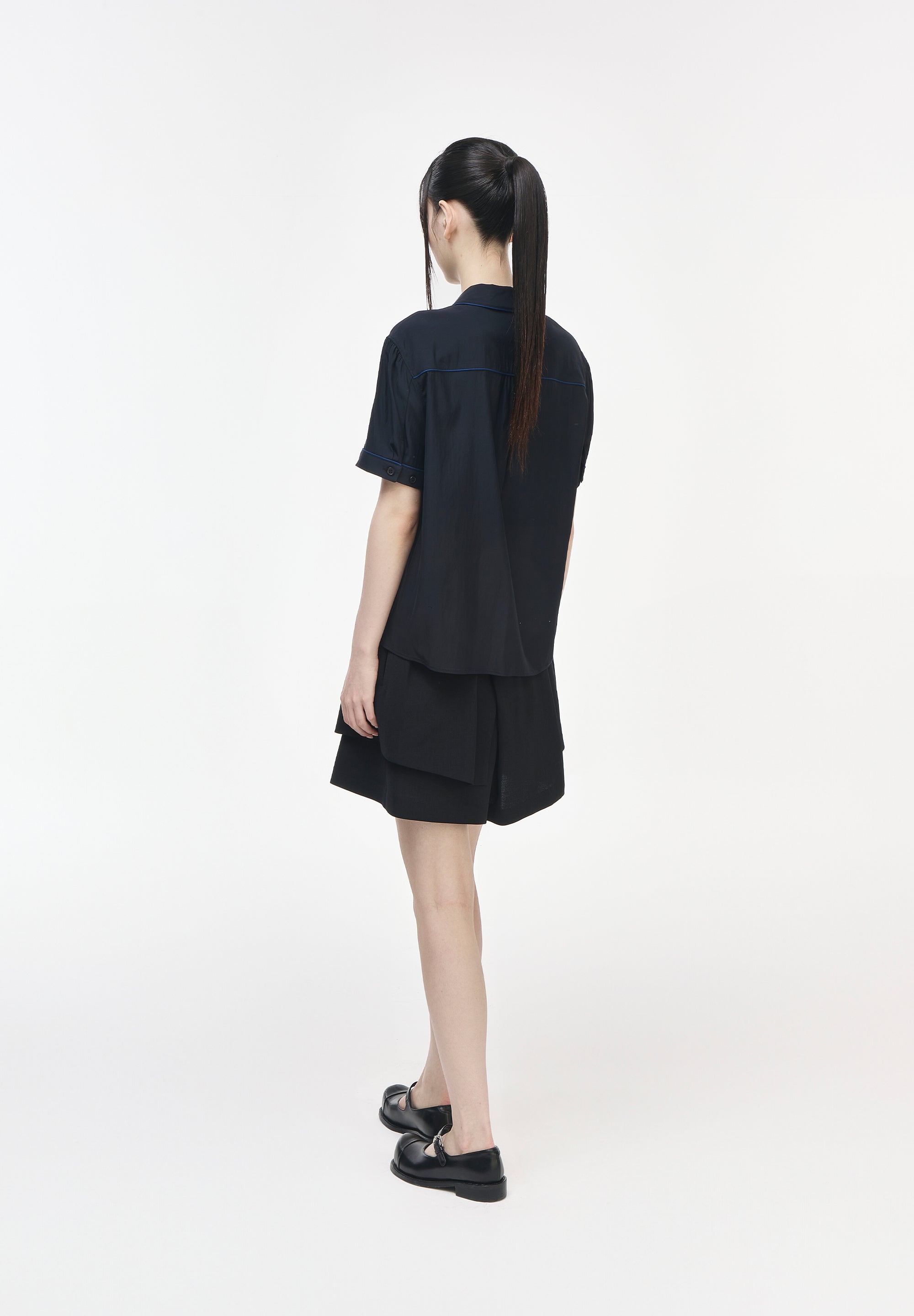 PANTHER OPEN COLLAR SHIRT