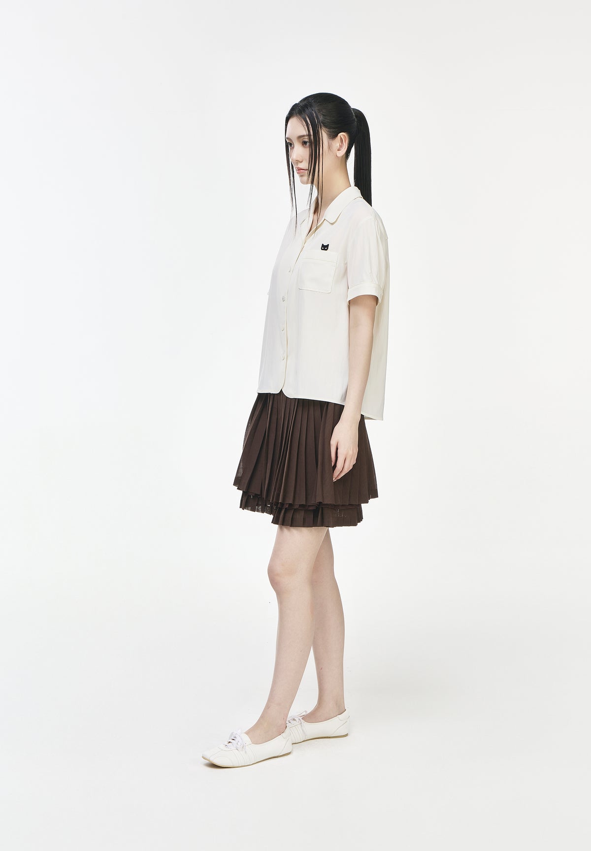 PANTHER OPEN COLLAR SHIRT