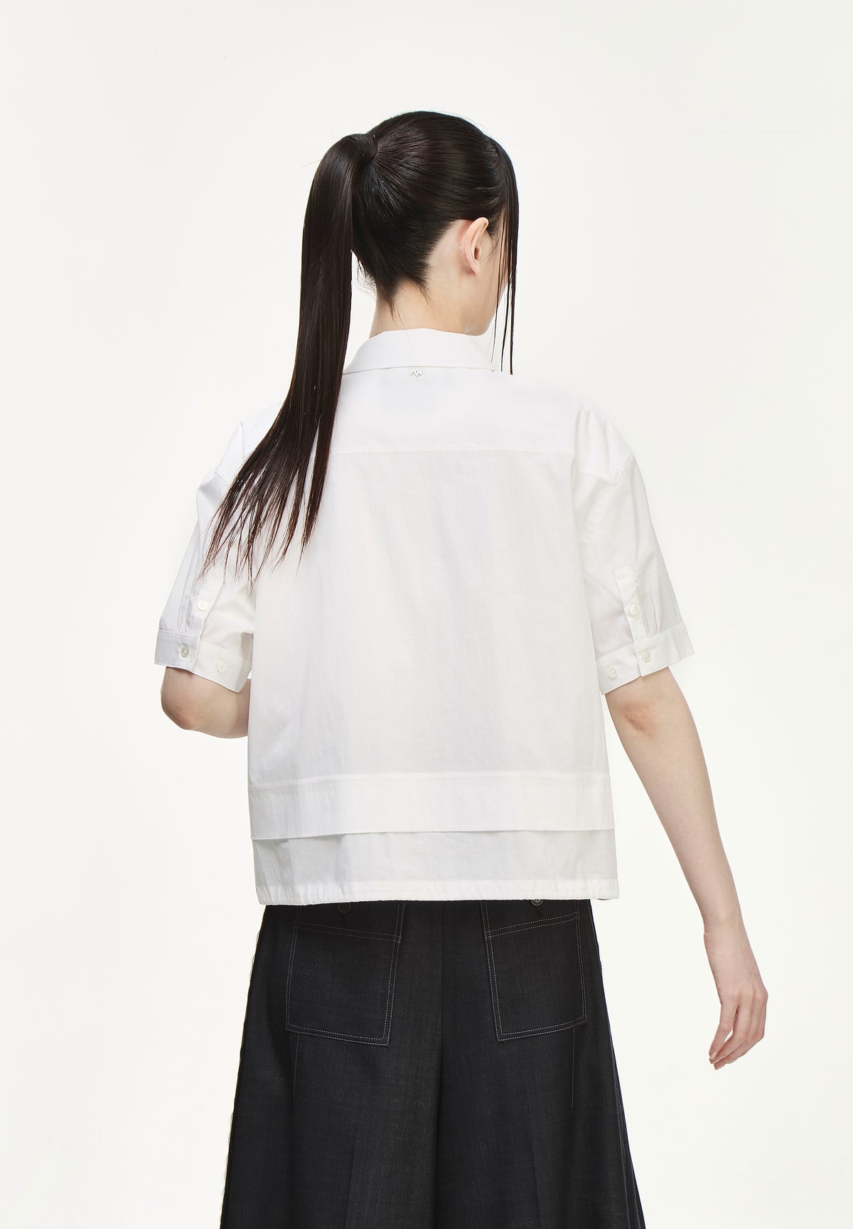 PANTHER LAYERED ZIP UP SHIRT