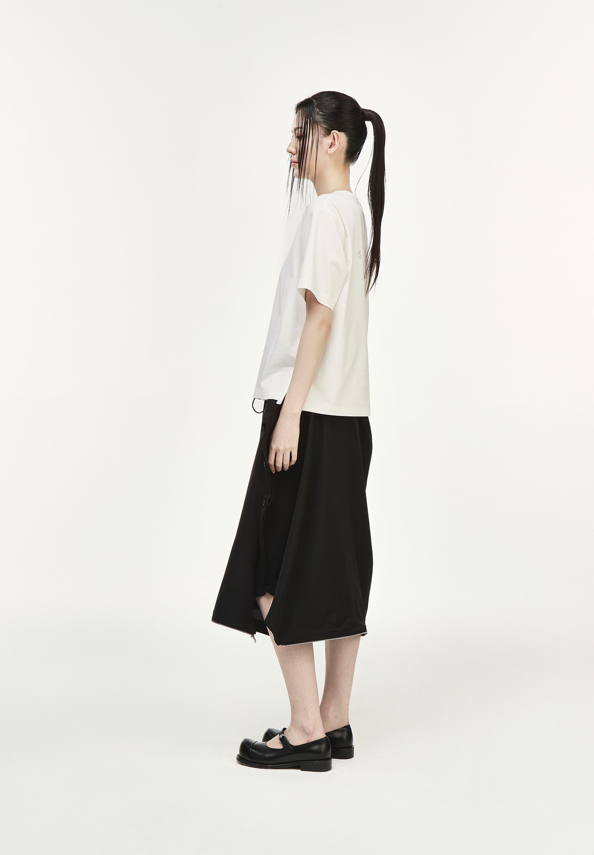 SONGZIO WOMAN ASYMMETRIC META SKIRT