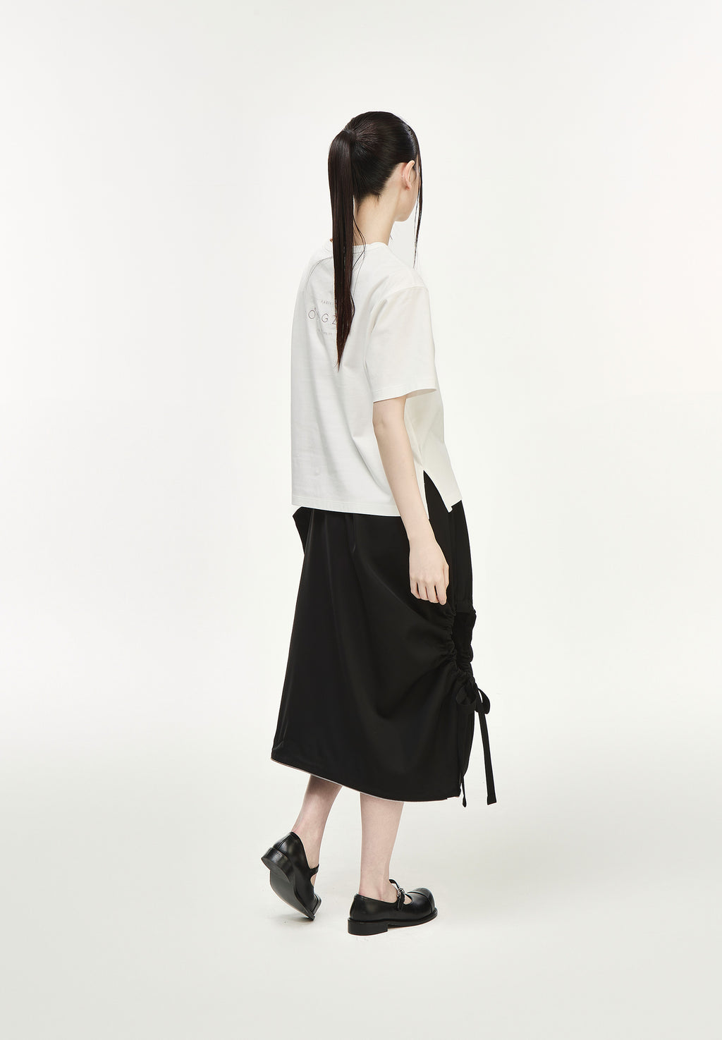 SONGZIO WOMAN ASYMMETRIC META SKIRT