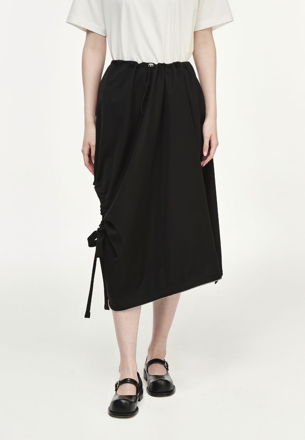 ASYMMETRIC META SKIRT