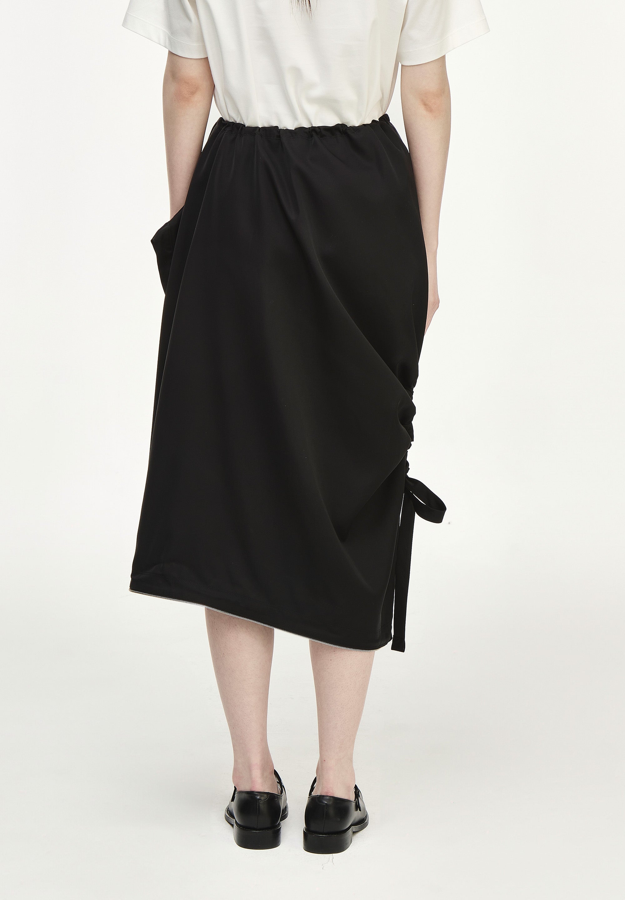 ASYMMETRIC META SKIRT