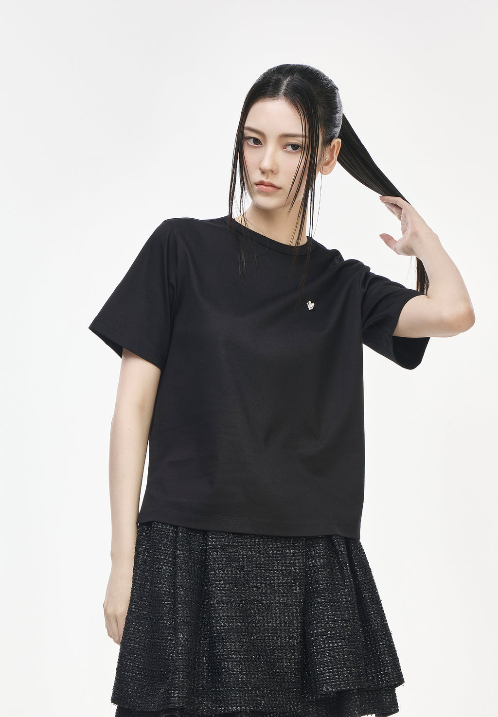 HEART STONE SLIM T SHIRT