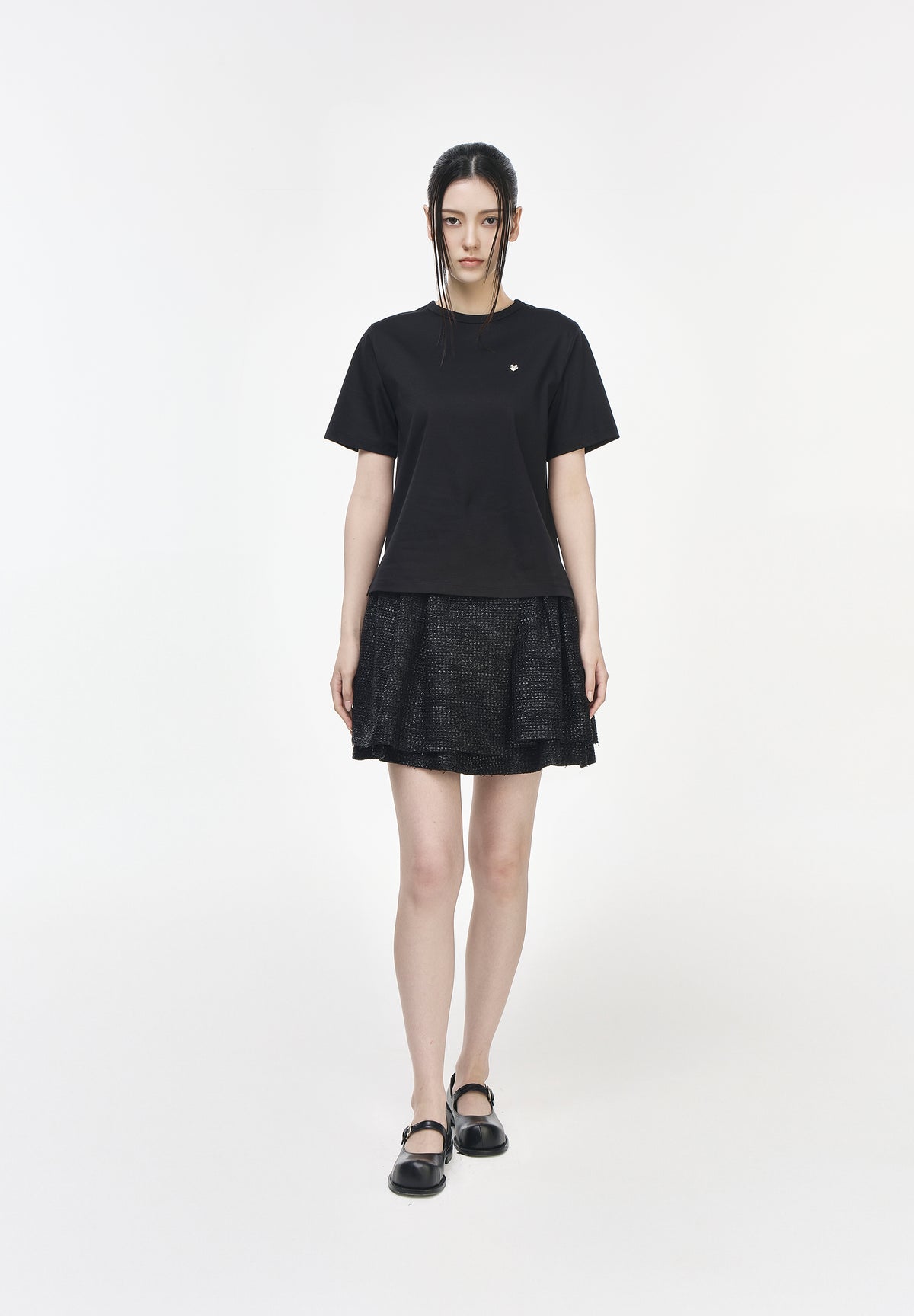 HEART STONE SLIM T SHIRT