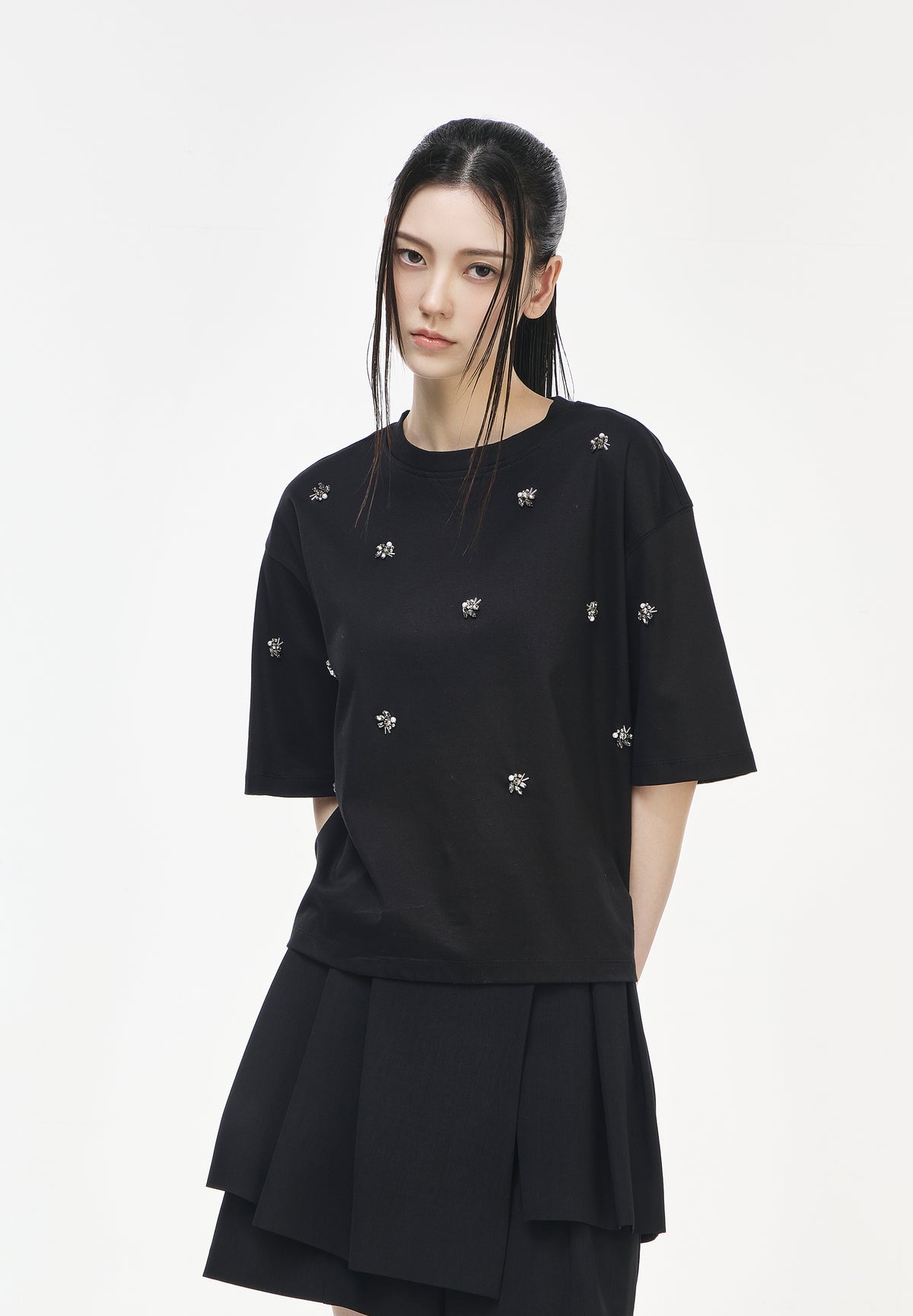 PAPILLON CROP T SHIRT