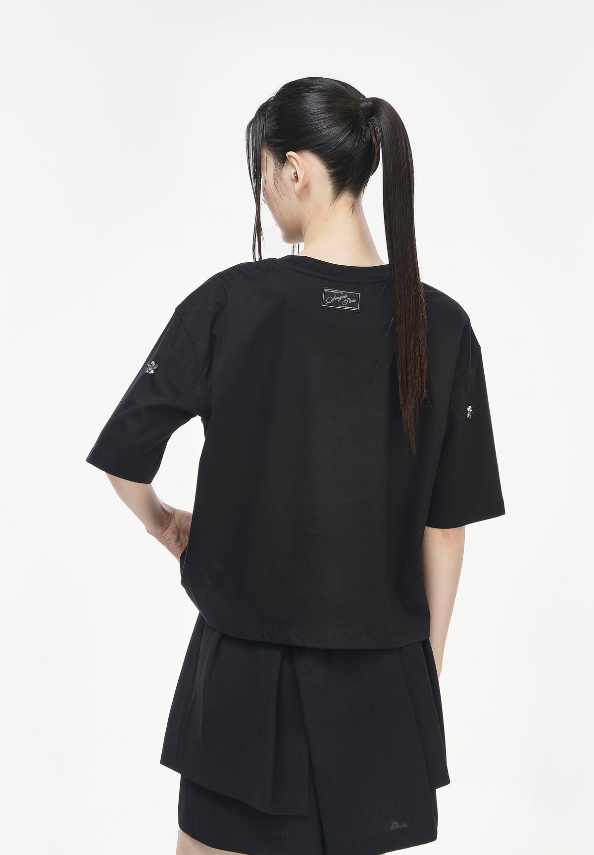 PAPILLON CROP T SHIRT