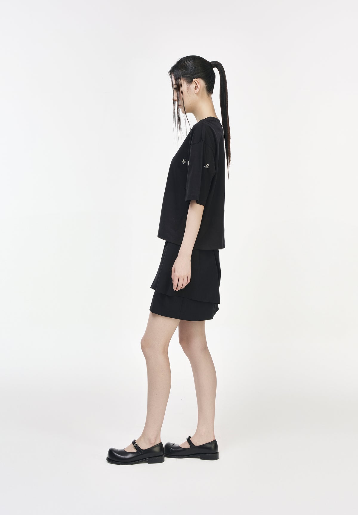 PAPILLON CROP T SHIRT