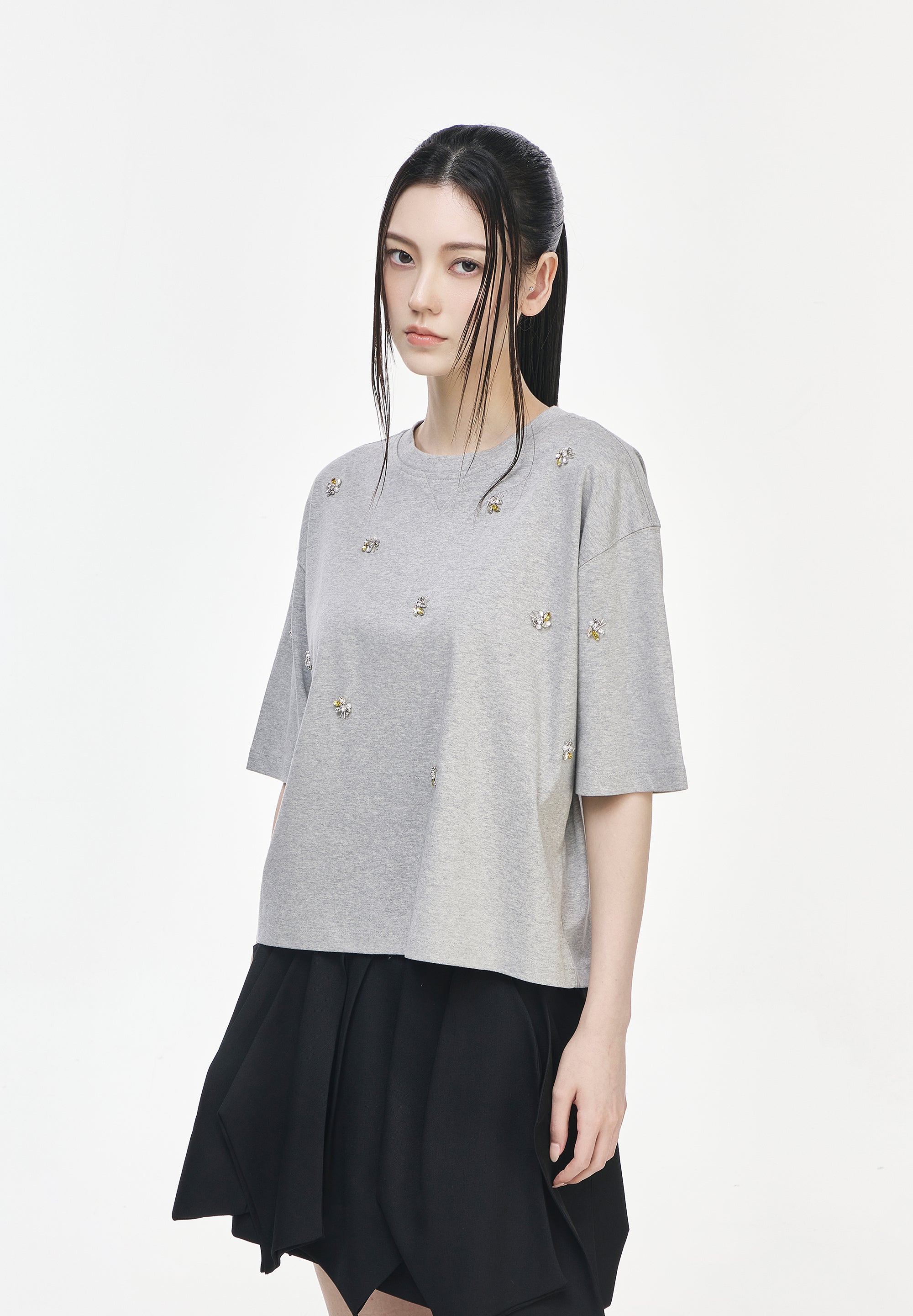 PAPILLON CROP T SHIRT
