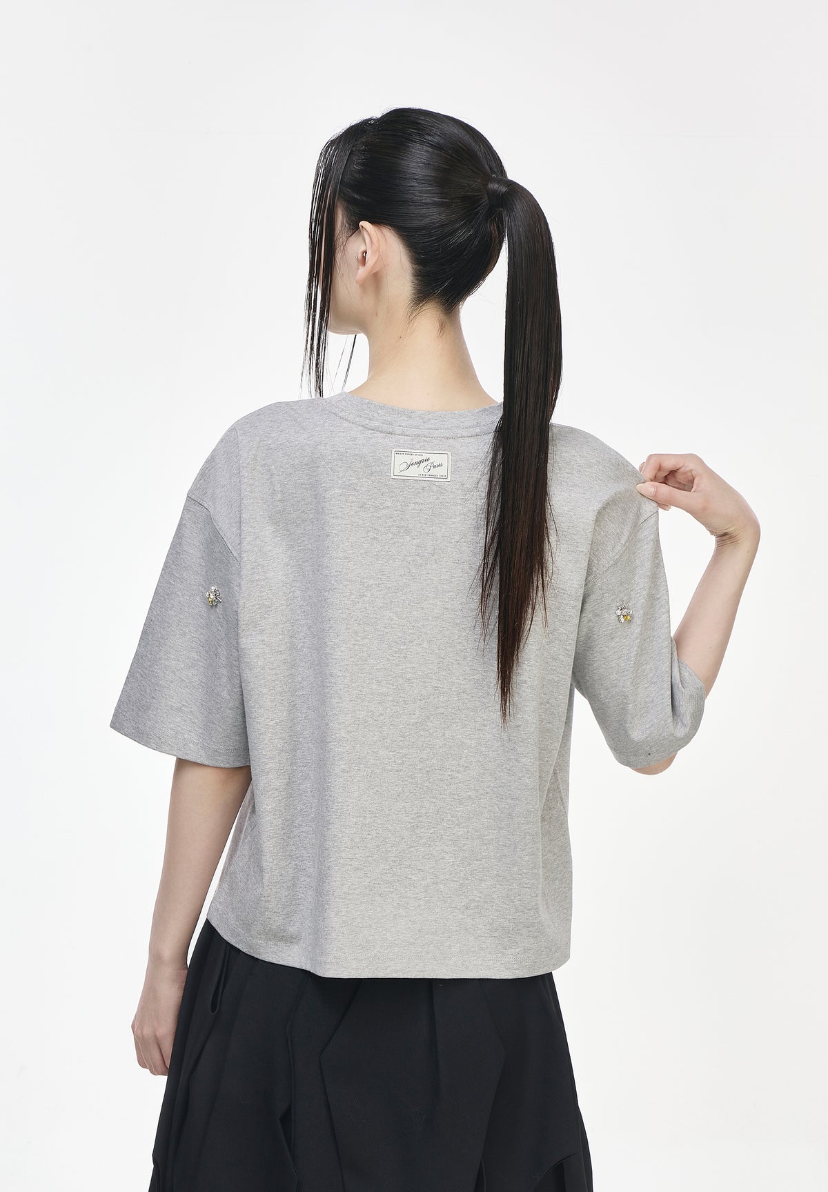 PAPILLON CROP T SHIRT