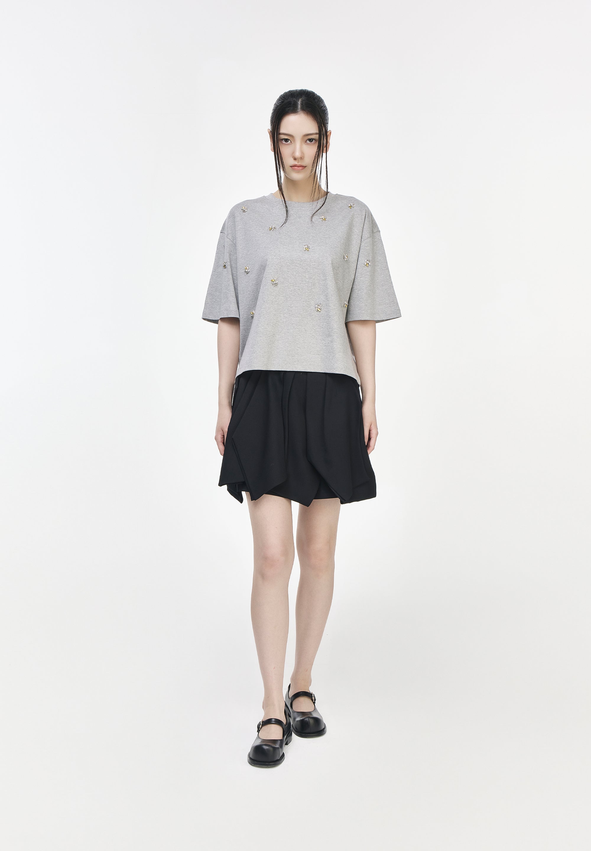 PAPILLON CROP T SHIRT