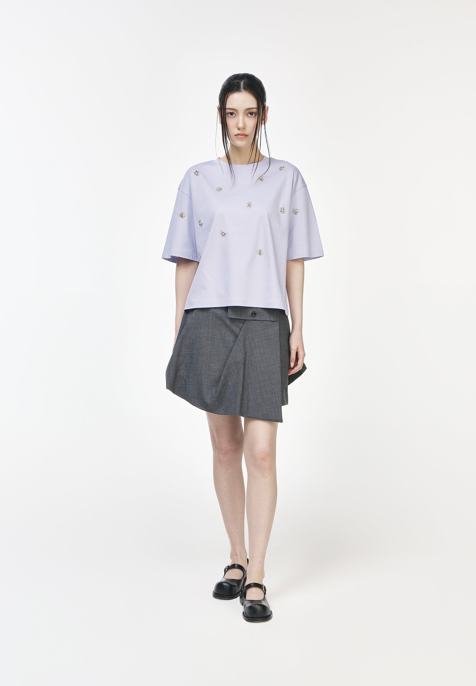 PAPILLON CROP T SHIRT