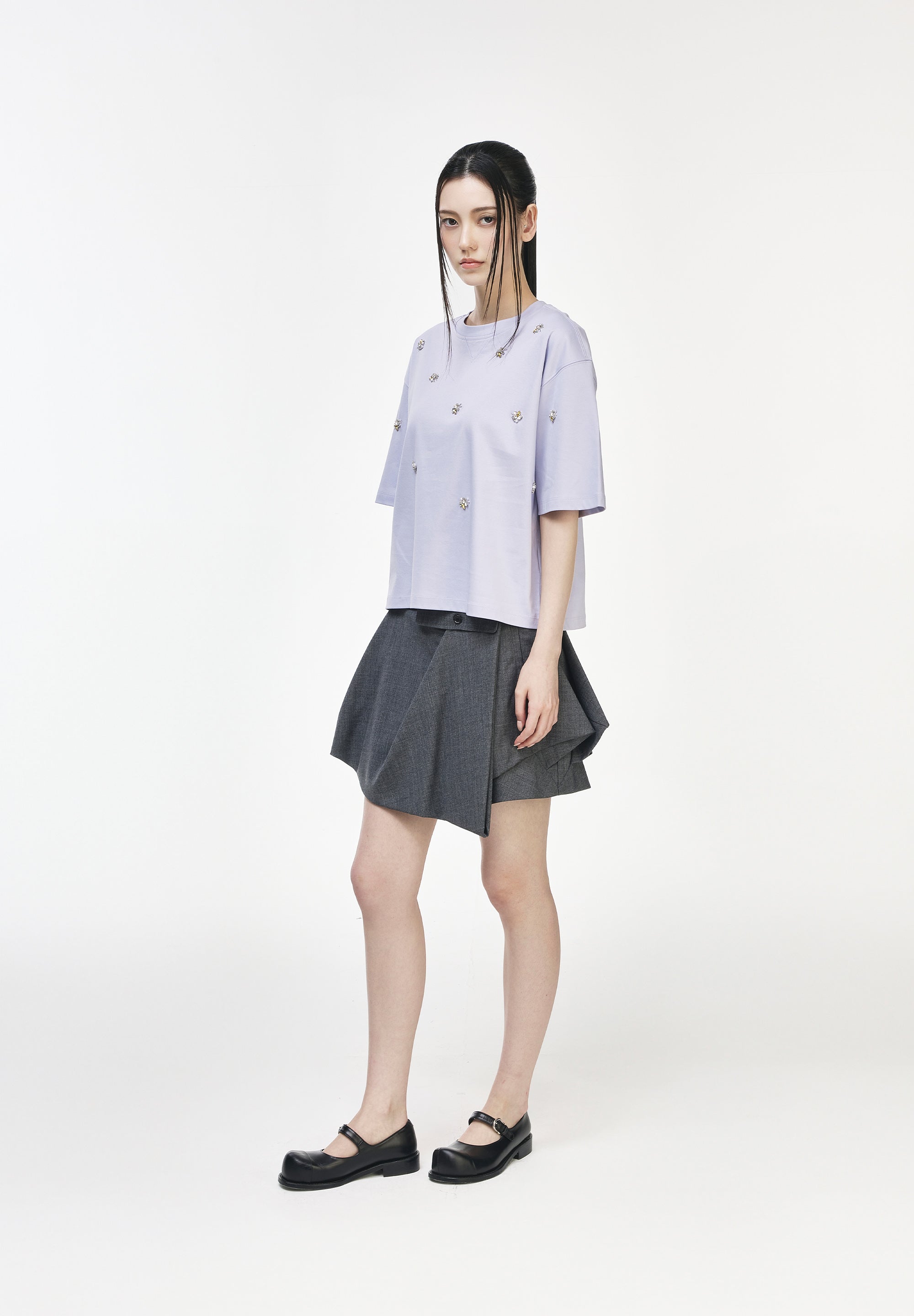 PAPILLON CROP T SHIRT