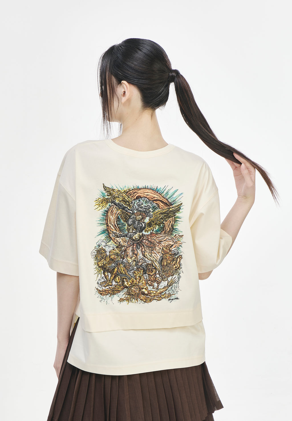 ARCHANGEL EMBROIDERED T SHIRT