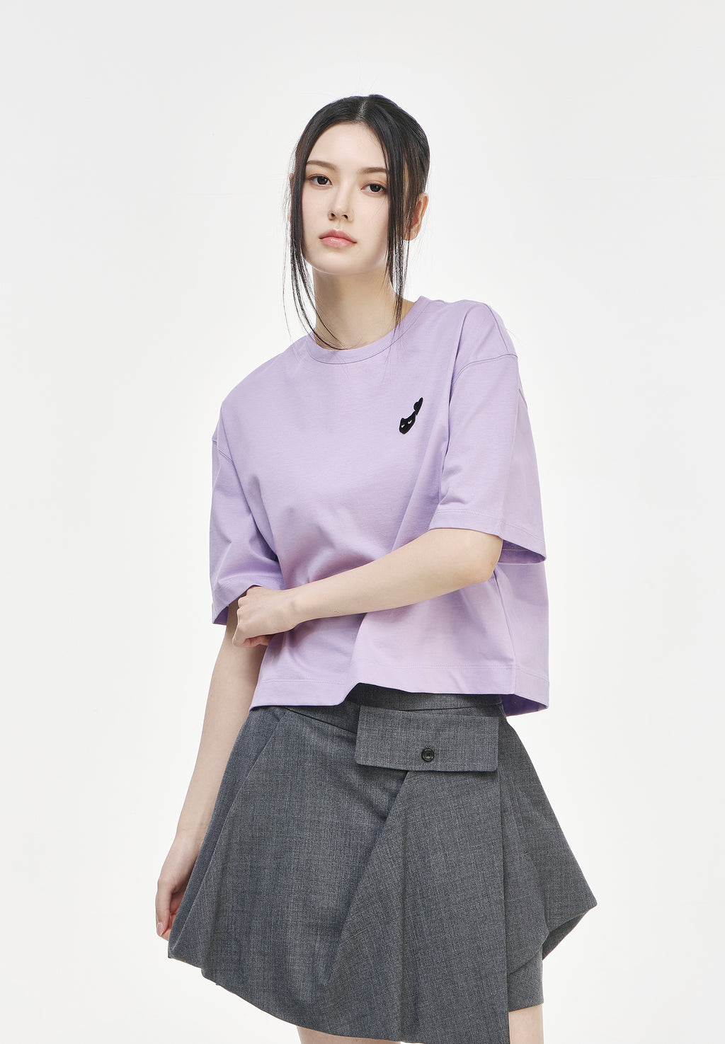 LOVE PANTHER CROP T SHIRT