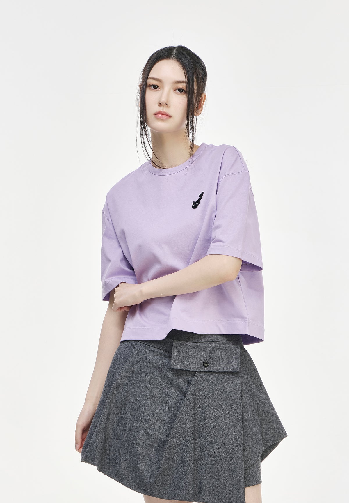 LOVE PANTHER CROP T SHIRT