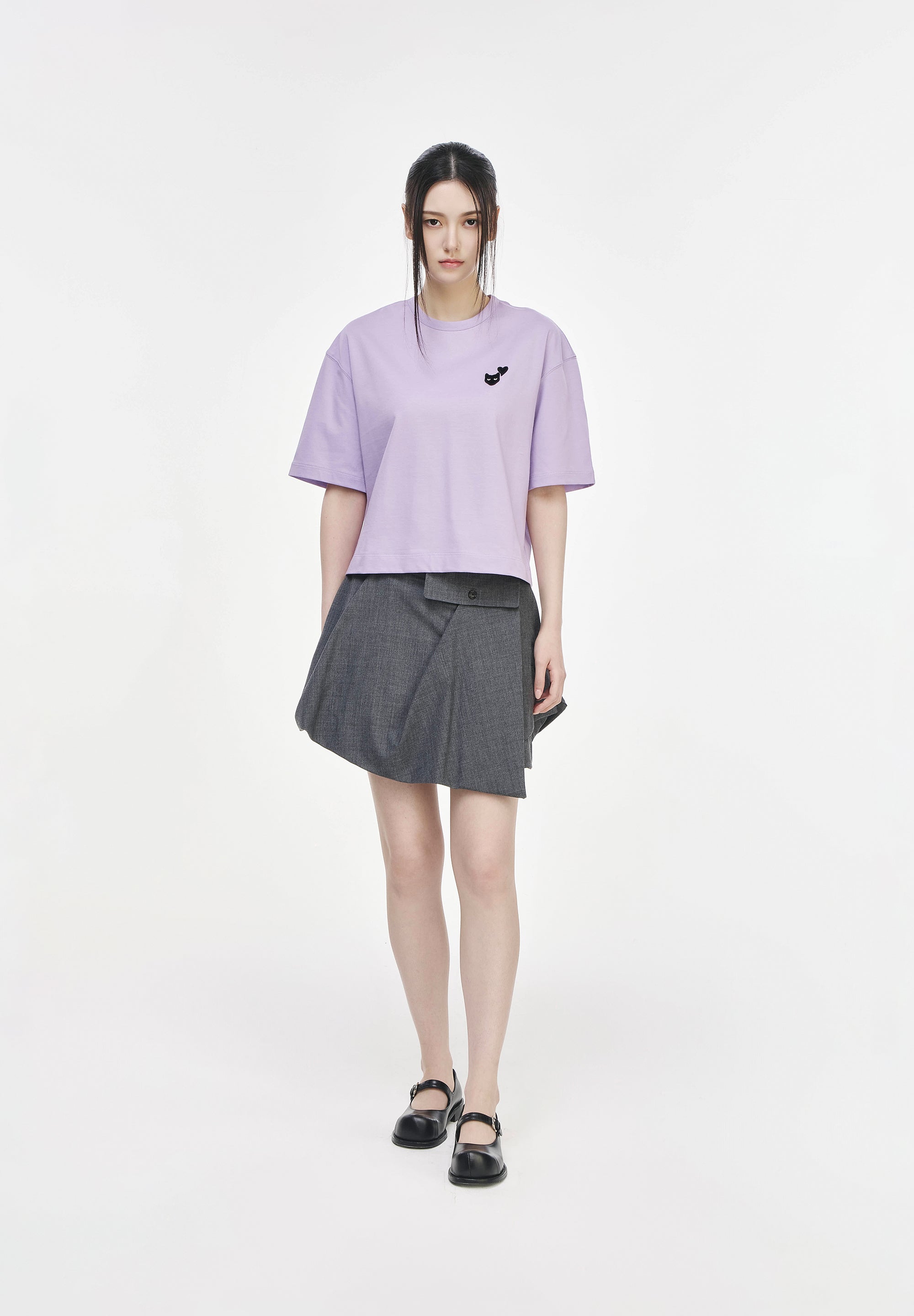 LOVE PANTHER CROP T SHIRT