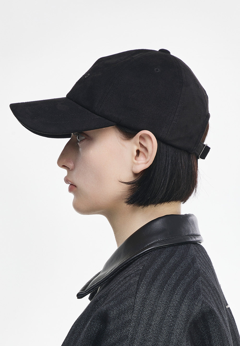 ORIGIN PARIS SUEDE BALL CAP