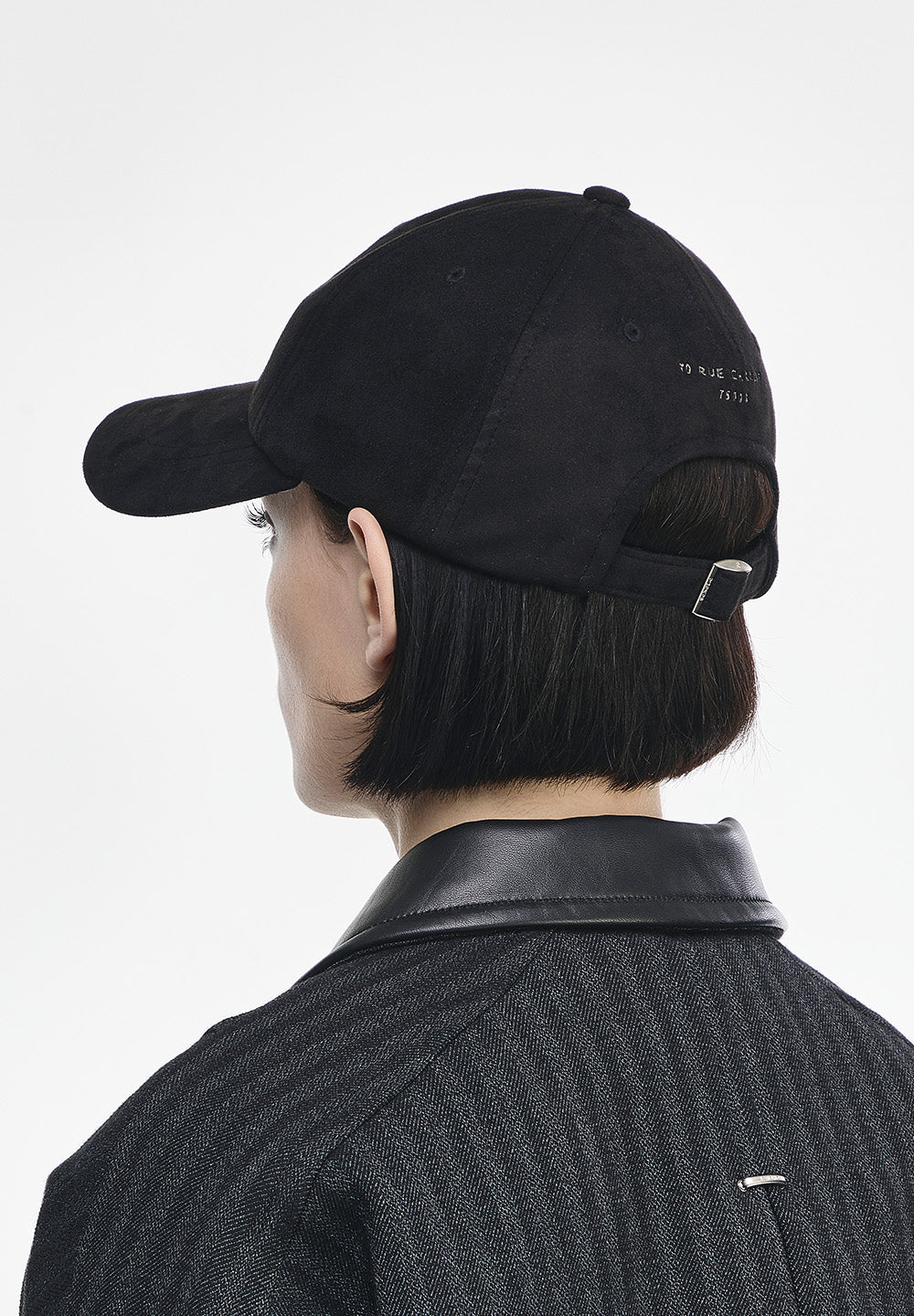 ORIGIN PARIS SUEDE BALL CAP