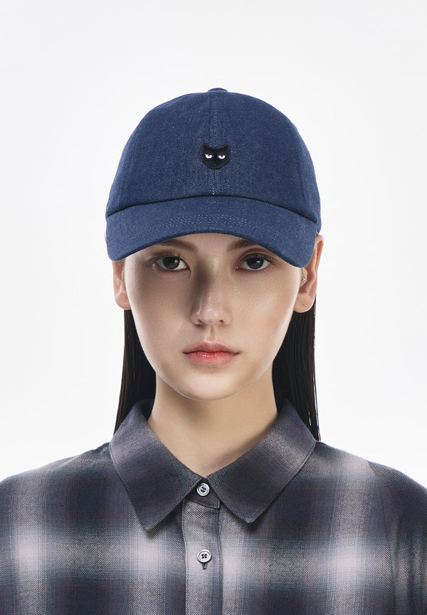 CASQUETTE EN JEAN BÉBÉ PANTHÈRE