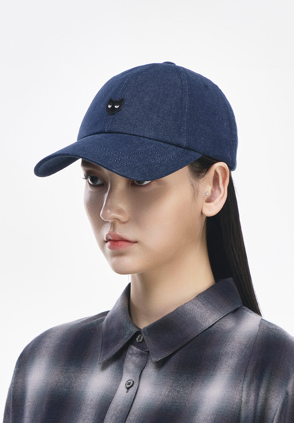 BABY PANTHER DENIM BALL CAP