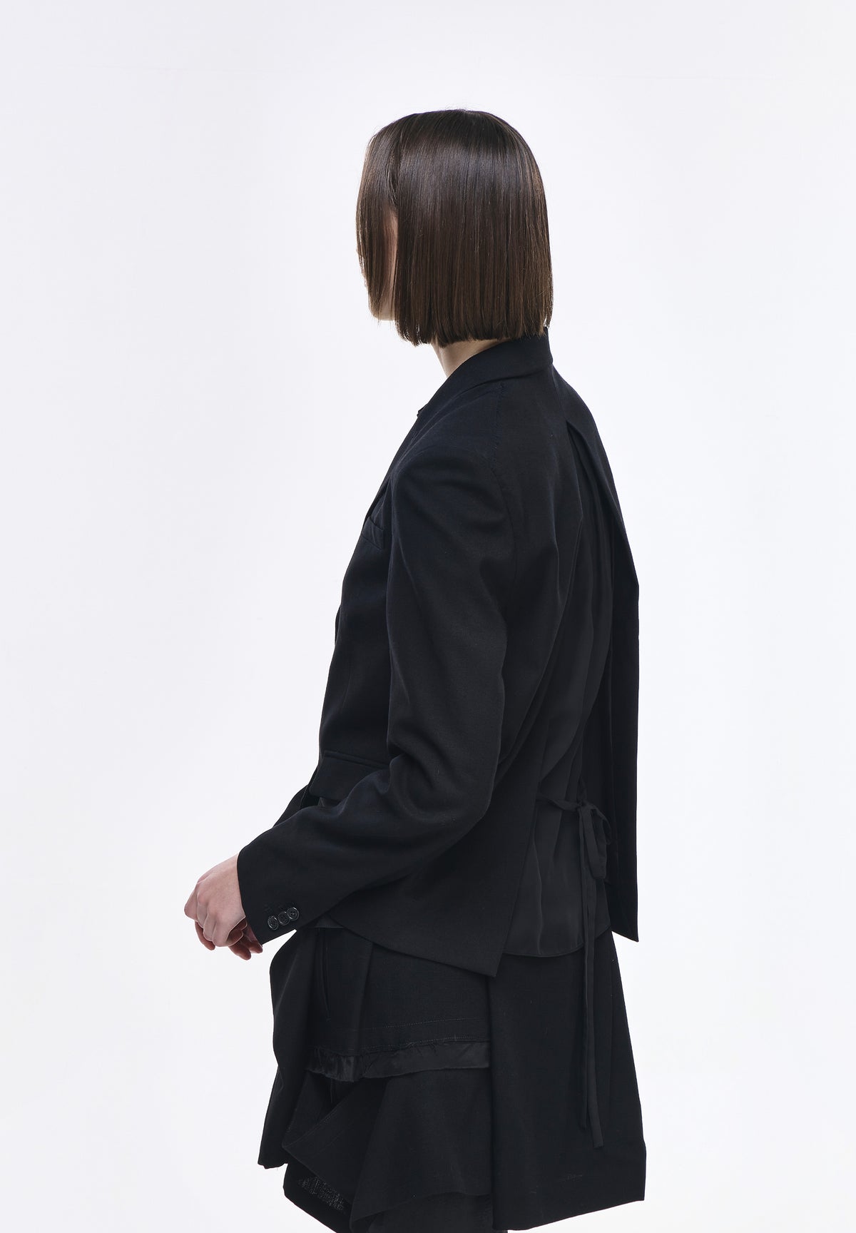 VEILED WING PEAKED JACKET
