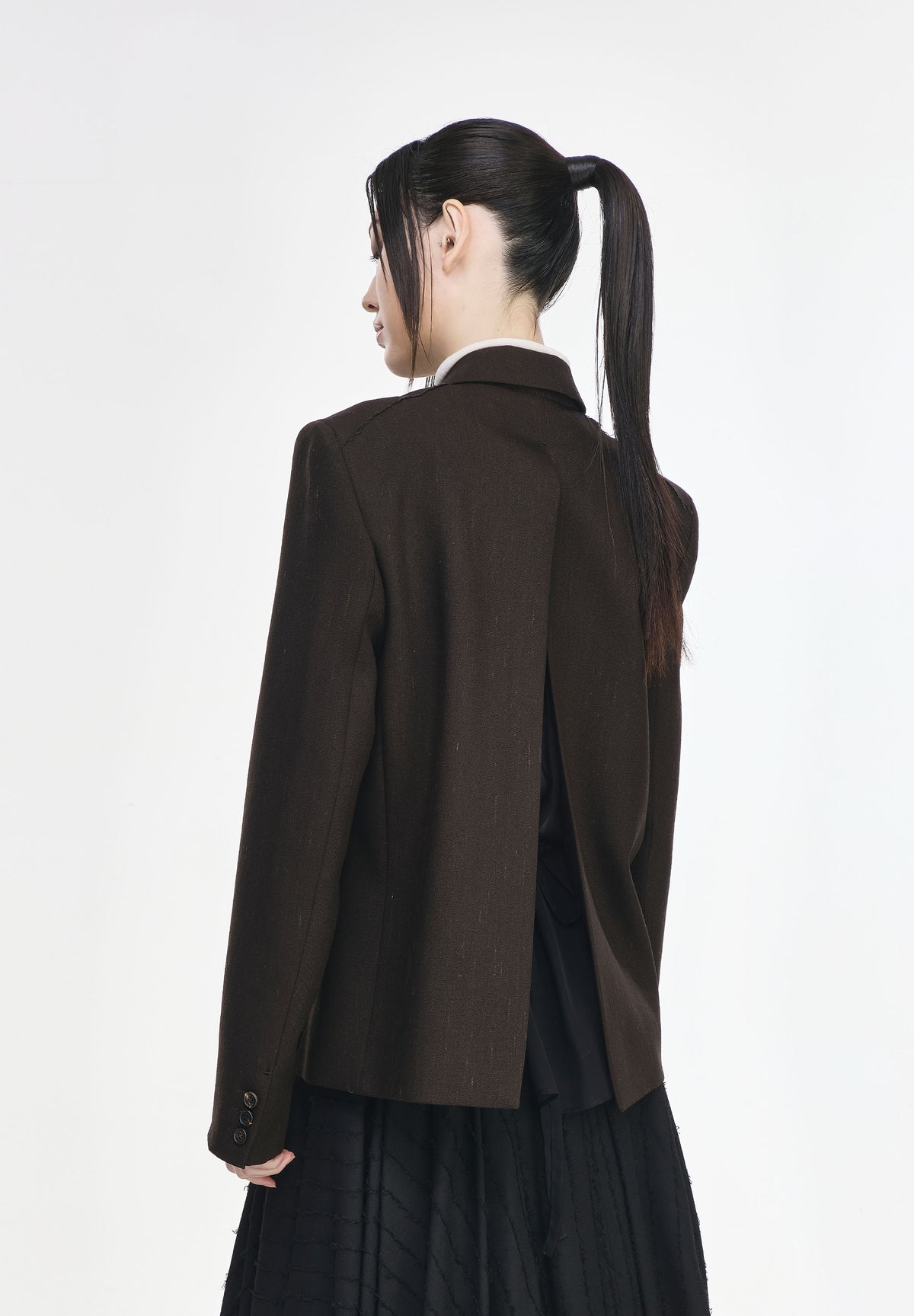 VEILED WING PEAKED JACKET