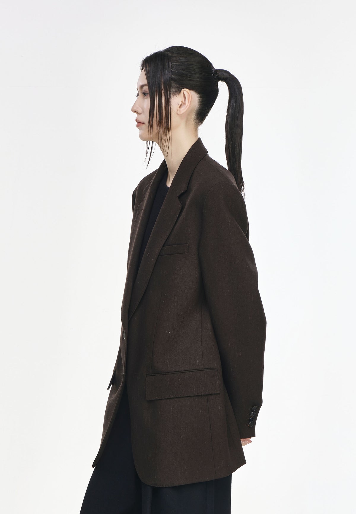 ARTISANAL TWO BUTTON BLAZER