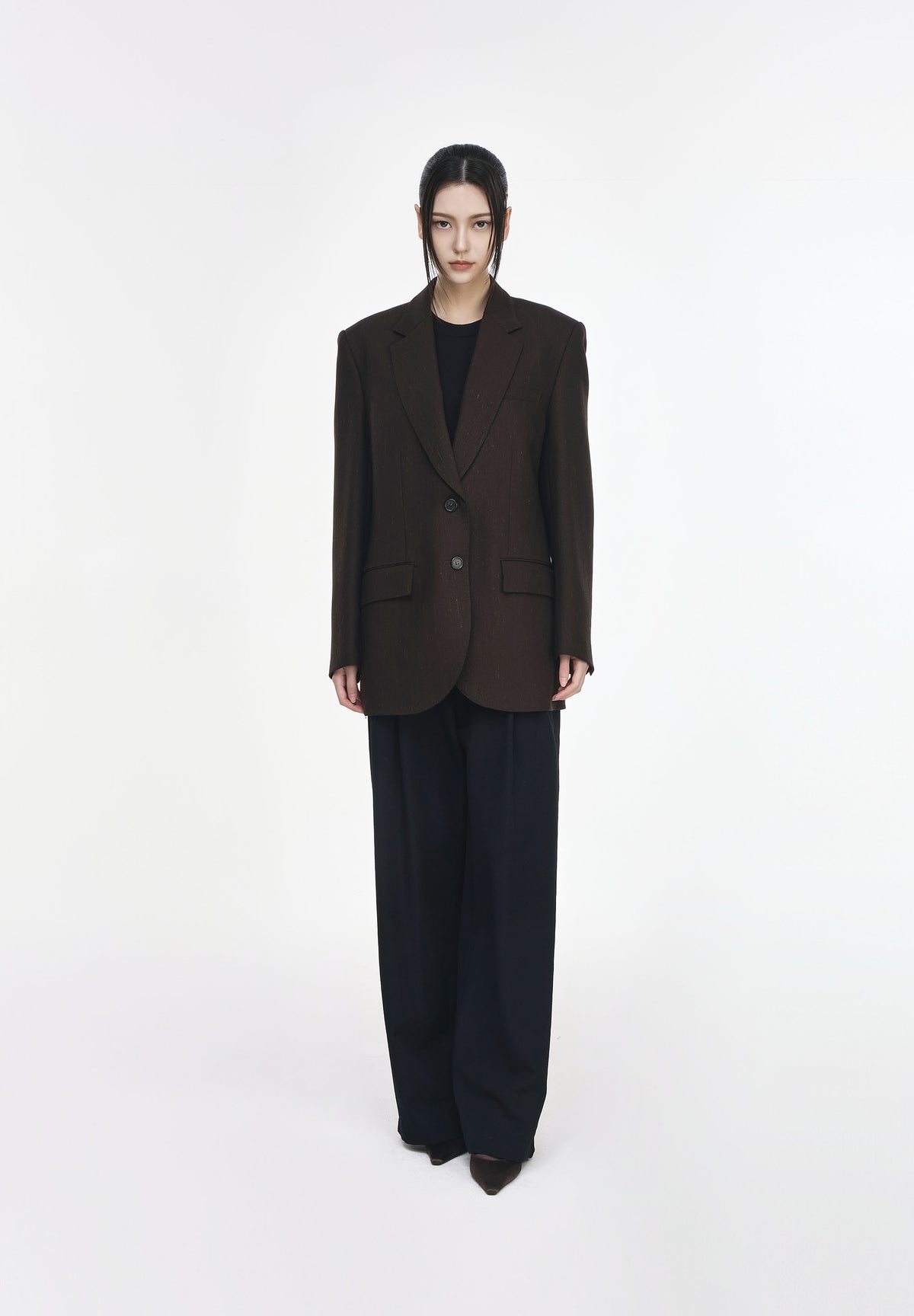 ARTISANAL TWO BUTTON BLAZER