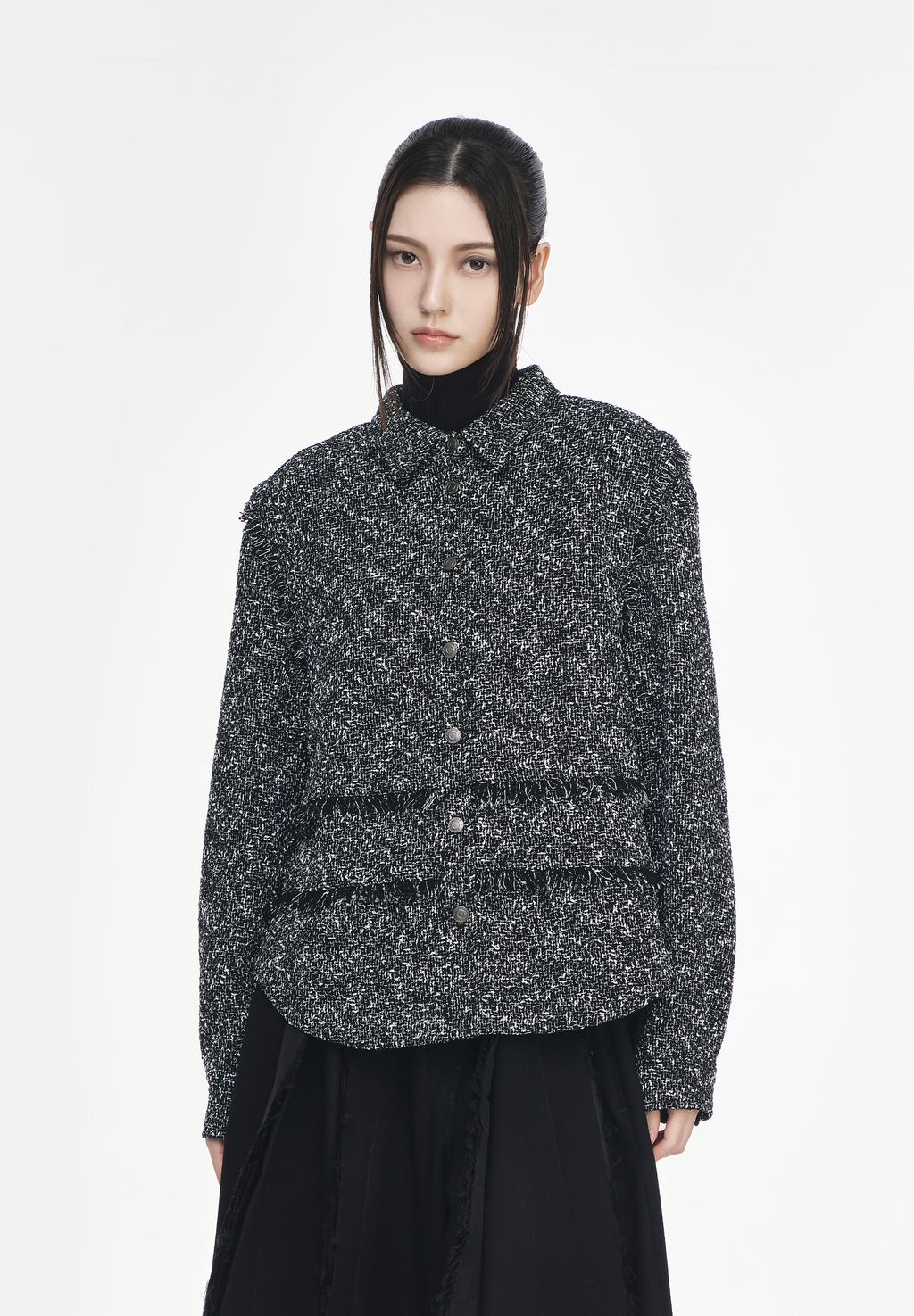 PLATE TWEED JACKET