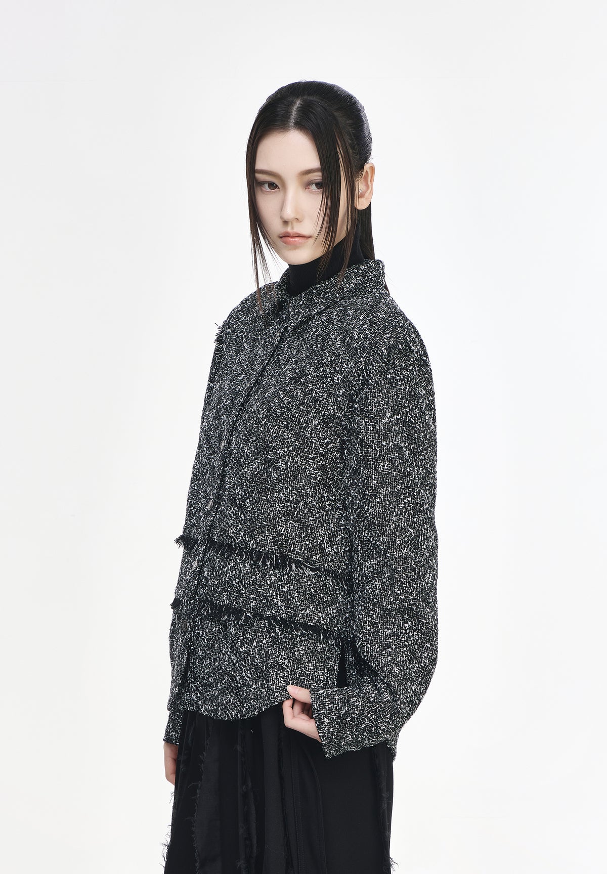 PLATE TWEED JACKET