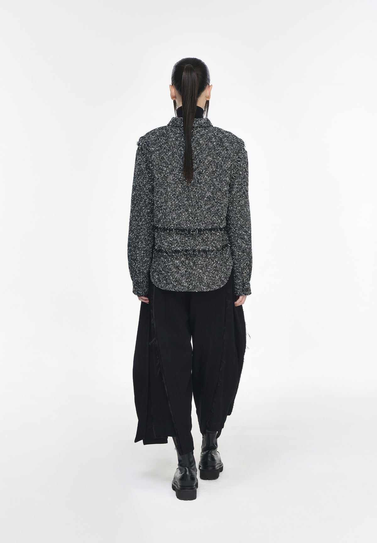PLATE TWEED JACKET